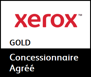 Logo Xerox Concessionnaire Gold