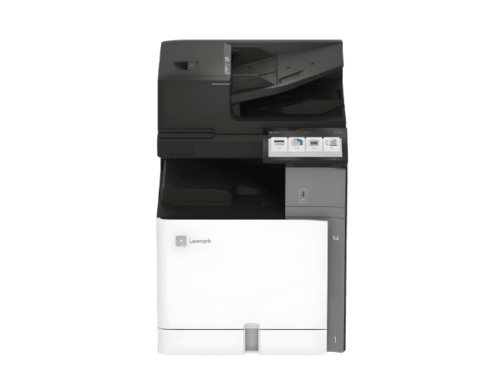 Imprimante multifonction Lexmark CX833 vue de face
